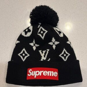 LV x Supreme Beanie